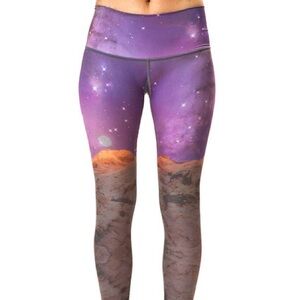 Teeki Space Love Leggings Size Medium